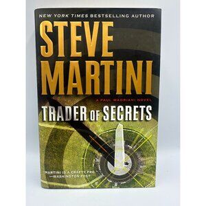 Trader Of Secrets Steve Martini 2011 Hardcover First Edition Thriller Pre-Owned